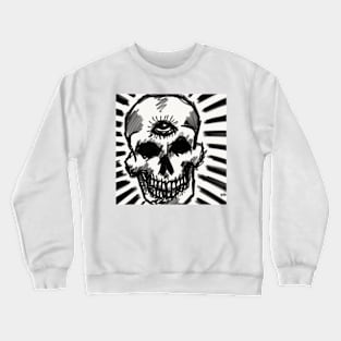 Skull Sketch (Memento Mori) Crewneck Sweatshirt